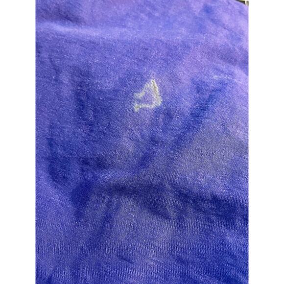 Vintage 90s Polo Ralph Lauren Blue Water Resistant Rain Jacket Oversized Medium - Picture 8 of 15